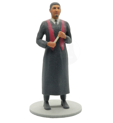 3D printed graduation Figurine